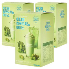 이디야 청포도치노 아이스, 16g, 40개입, 3개