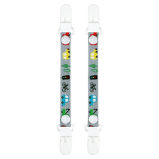 PUKU 藍色企鵝 Magic雙夾短扣帶 Set 易於連接 防止丟失, 顏色隨機, 1組