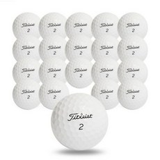Titleist PRO V1 V1X 混合二手球 3級, 白色, 1入, 20個