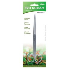 ISTA 伊士達專業水草彎剪刀 - 不鏽鋼材質，鋒利精準，易於操作，細節修剪, 17cm, 1個