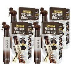 다슈 데일리 올데이 퍼펙트 두피 타투 20ml, 내추럴브라운, 4개