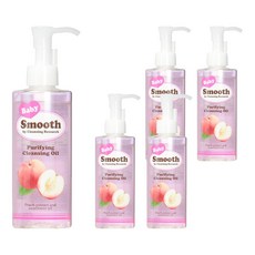 BCL BABY SMOOTH 蜜桃卸妝油 145ml，含桃子萃取物, 5瓶