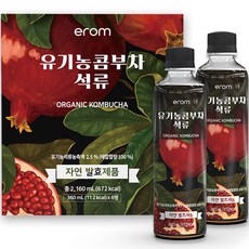 erom 石榴風味康普茶, 360ml, 6瓶