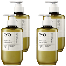 RYO 呂 Root Gen強韌蘊髮養護髮膜 香檸檬&薰衣草香, 353ml, 4瓶