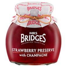 MRS BRIDGES 草莓香檳果醬, 113g, 1罐