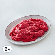 동원 금천한우 1등급 잡채용 (냉장), 300g, 6개
