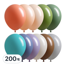 Joy Balloon 藝術家混合氣球 30cm, 隨機出貨, 200個