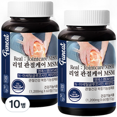 Funeat MSM保健錠, 60顆, 10罐