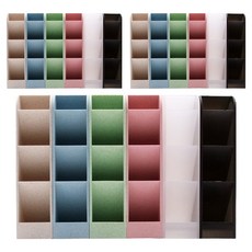 4단 파스텔 펜홀더 6종 세트, 혼합색상, 3세트