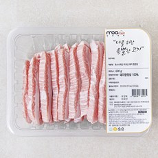 모아미트 옥수수 먹인 미국산 돼지 항정살 (냉장), 600g, 1개
