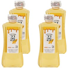 比夢想更甜蜜的養蜂人蜂蜜, 4個, 1kg
