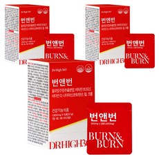 DR.HIGH365 Burn&Burn 27g, 30錠, 3個