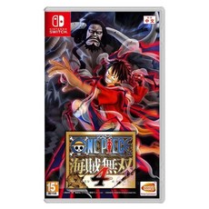 Nintendo 任天堂 Switch 航海王 海賊無雙4 盒裝遊戲片, 中文版, 1盒