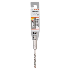 BOSCH 博世 台灣公司貨 SDS plus-5X 四溝四刃鎚鑽鑽頭 100 x 6.5 x 160mm, 1個