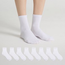 STUDIO SOCKSTOP 女用基本款中筒襪8雙組