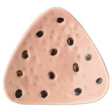 美濃燒 紫米飯糰造型 小碟, 陶瓷 8x9.3xH1.7cm, 1個