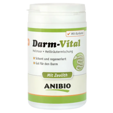 德國家醫 Darm-Vital 整腸不拉拉營養粉 (含矽藻土) 160g 德國原裝進口 犬貓適用, 1瓶
