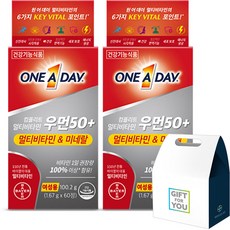 BAYER 女性綜合維他命錠+禮盒, 60顆, 2罐