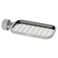 ecoco 意可可 高質水龍頭不鏽鋼置物架 長款 220 x 105 x 48mm, 灰色, 1個