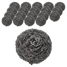 World Clean 鋼絲菜瓜布, 20個, 1入