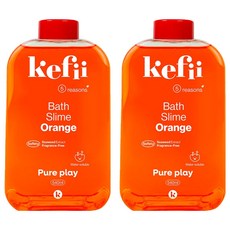 케피 배쓰슬라임 오렌지, 540ml, 2개