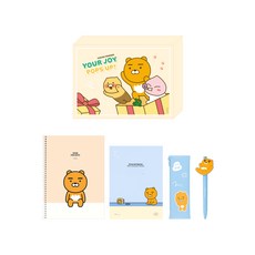 KAKAO FRIENDS All Day 萊恩文具組, 1套, 單一顏色