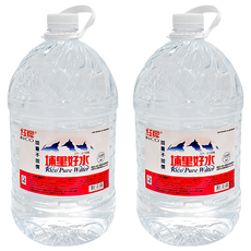 RICO 紅牌 埔里好水 Set 水質清澈無汙染, 6.3L, 2桶