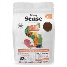 Dibaq Sense 森仕 貓用 WU82泌尿無穀貓糧, 1.5kg, 1袋, 鮭魚 + 鮪魚