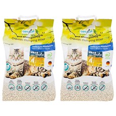 cozycat 渴璽 環保凝結木屑貓砂, 德國原裝進口, 8.6kg, 100%天然, 強力凝結, 除臭, 抗菌, 20L, 2包