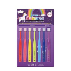 LUX360 高級8段兒童牙刷 第2階段 6入+第3階段 1入, 混色, 1組