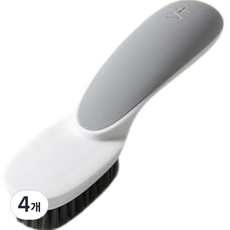 꼬까 깨끗하게 신발닦이 브러쉬, 그레이, 4개