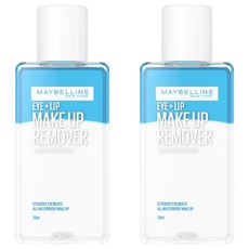 MAYBELLINE 媚比琳 台灣公司貨 輕柔眼唇卸妝液, 70ml, 2件