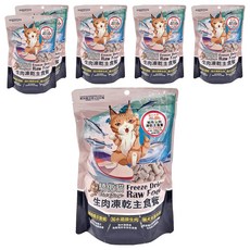 Cat Glory 驕傲貓 18週以上貓犬共享 生肉凍乾主食餐, 鮭魚, 100g, 6包