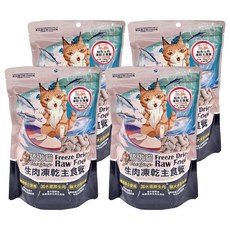 Cat Glory 驕傲貓 18週以上貓犬共享 生肉凍乾主食餐, 鮭魚, 100g, 4包