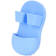 Bacogel 矽膠臉部去角質按摩手指套, 1個, 藍色