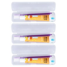 OLaLa 旅行用牙刷+牙線+牙膏+收納盒組, 3組