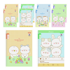 펜피아 2 000 초등 스프링노트 그림일기(단면) 공용, 10개, 랜덤발송