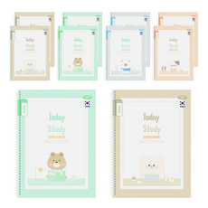 펜피아 2 000 초등 스프링노트 알림장 공용, 10개, 랜덤발송