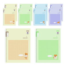 PENPIA 2 000 國小彈簧筆記本 10格國語 共用, 10個, 隨機出貨