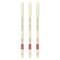 [純素美妝] espoir Plumpyzz 豐唇唇線筆 0.4g, 3個, 3號玫瑰豐盈