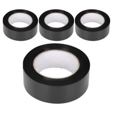 AtelRhyme 多種顏色封箱膠帶 4.5cm, 4個, 黑色