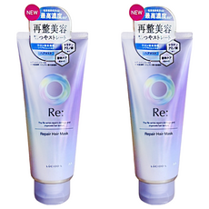LUCIDO-L 樂絲朵 Re 酸熱護髮髮膜 高受損髮質適用, 200g, 2條