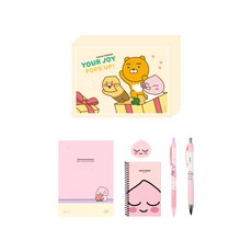 카카오프렌즈 첫걸음 문구세트 어피치, 1세트