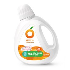 橘子工坊 天然無香精制菌洗衣精 洗淨病毒升級版, 天然微胞橘油, 99.9%制菌力, 不含色素螢光劑, 1.8L, 1瓶