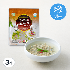정옥 재첩국 (냉동), 300g, 3개