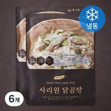 사리원 닭곰탕 (냉동), 600g, 6개