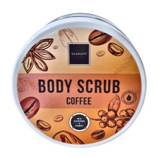 SCARLETT 美體磨砂膏 咖啡, 250ml, 1罐