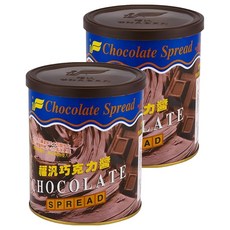 福汎 巧克力醬 不含防腐劑 不含膽固醇 奶素可食 即可食用 烘焙調理專用, 900g, 2罐