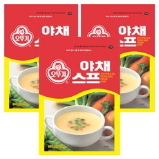 OTTOGI 不倒翁 即食蔬菜濃湯粉, 300g, 3包