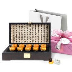 HEYUM 常玉膏健康丸 10丸 風呂敷禮盒+購物袋, 1套, 40g